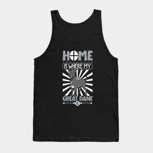 Home is where my Great Dane is - German Mastiff Tank Top